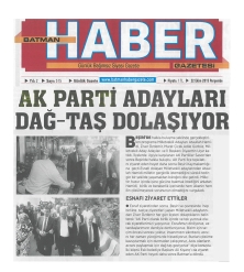 AK Parti adayları Dağ-Taş dolaşıyor