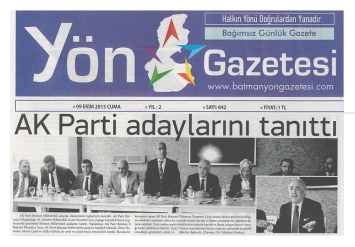 AK Parti adaylarını tanıttı