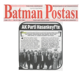 AK Parti Hasankeyfte