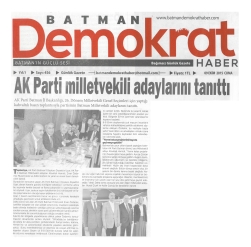 AK Parti milletvekili adaylarını tanıttı